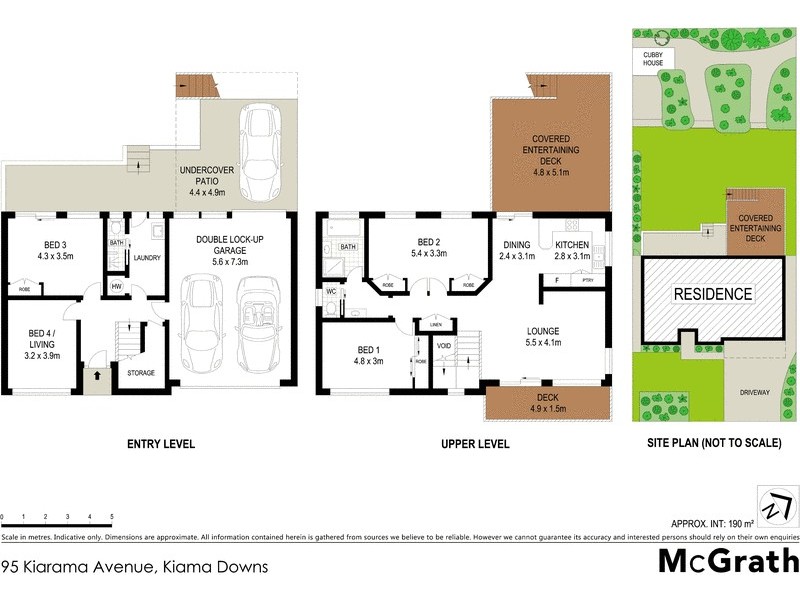 95 Kiarama Avenue, Kiama Downs NSW 2533 Floorplan