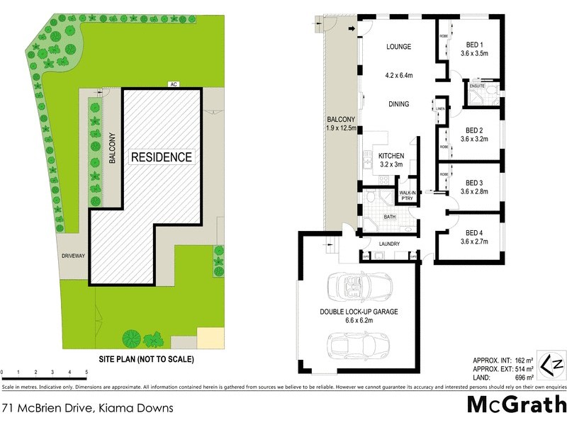 71 McBrien Drive, Kiama Downs NSW 2533 Floorplan