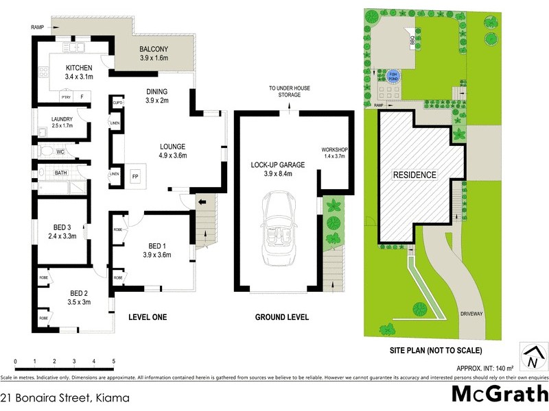 21 Bonaira Street, Kiama NSW 2533 Floorplan