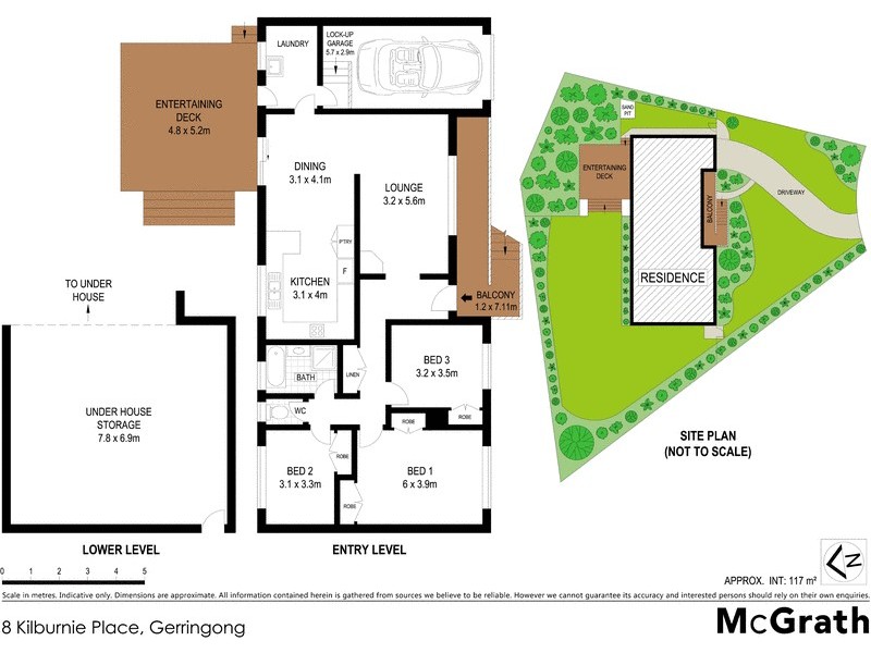 8 Kilburnie Place, Gerringong NSW 2534 Floorplan