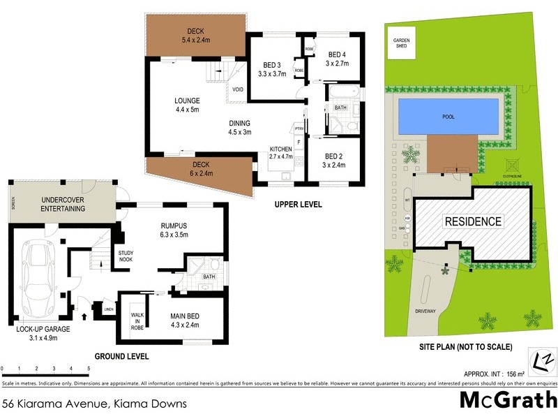 56 Kiarama Avenue, Kiama Downs NSW 2533 Floorplan