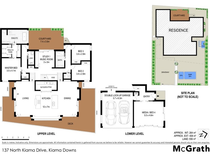 137 North Kiama Drive, Kiama Downs NSW 2533 Floorplan