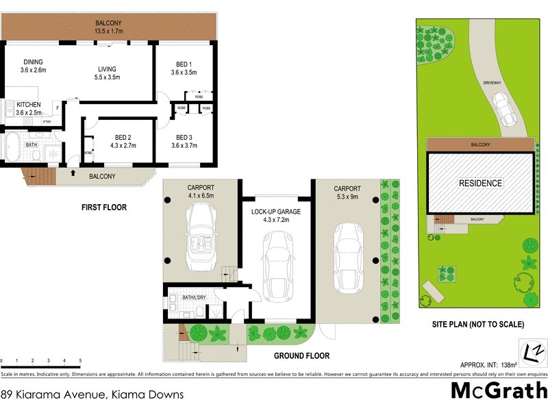 89 Kiarama Avenue, Kiama Downs NSW 2533 Floorplan