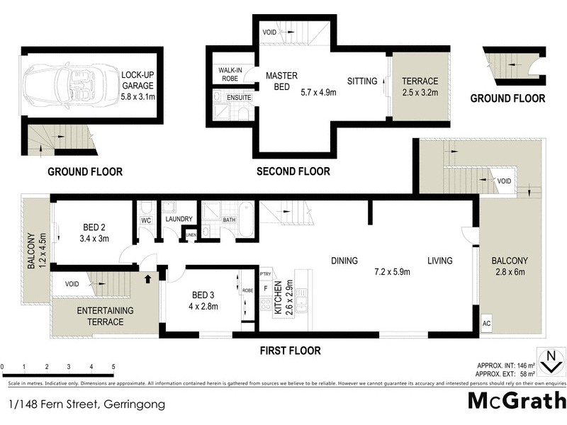 1/148 Fern Street, Gerringong NSW 2534 Floorplan