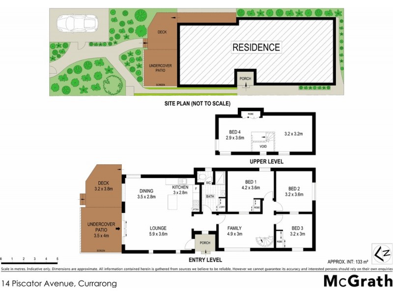 14 Piscator Avenue, Currarong NSW 2540 Floorplan