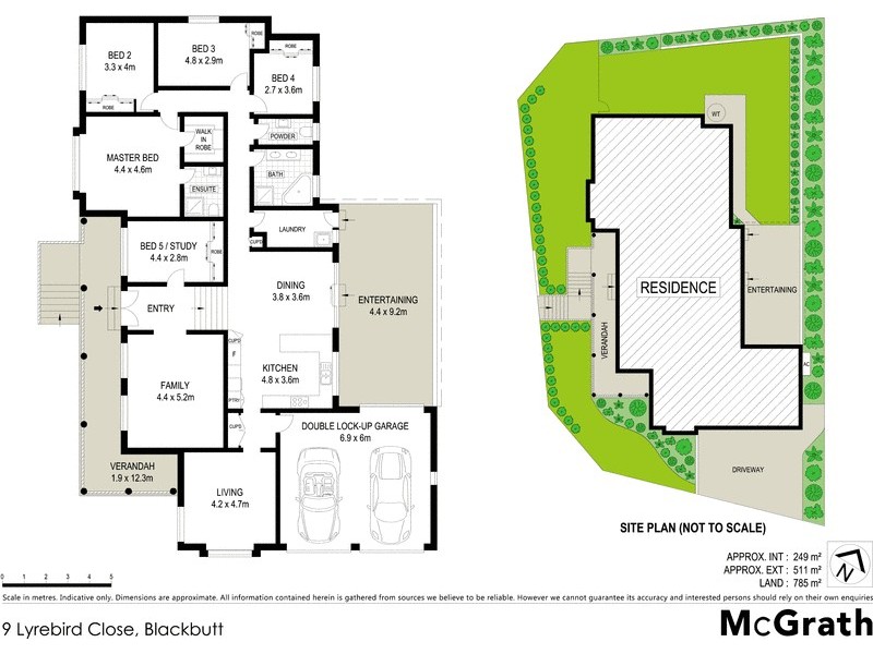 9 Lyrebird Close, Blackbutt NSW 2529 Floorplan
