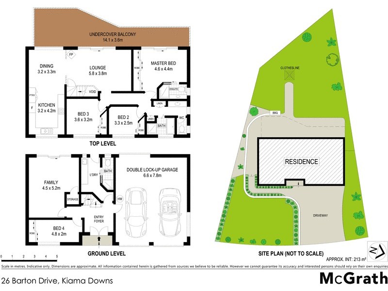 26 Barton Drive, Kiama Downs NSW 2533 Floorplan