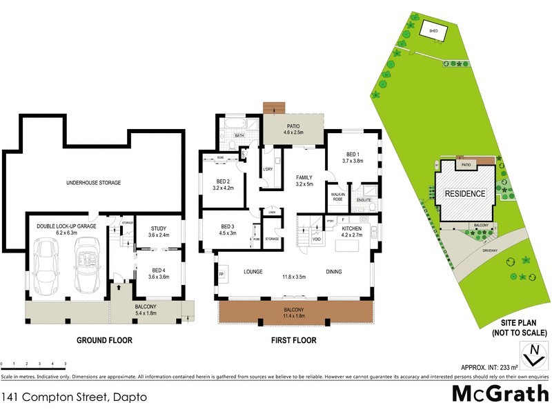 141 Compton Street, Dapto NSW 2530 Floorplan