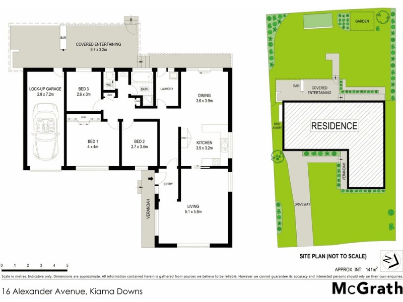 16 Alexander Avenue, Kiama Downs NSW 2533 Floorplan