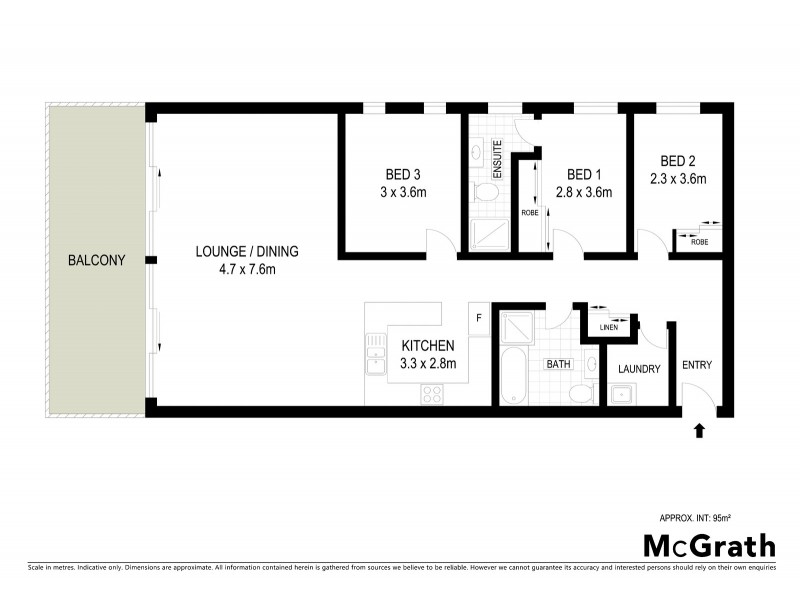 1/87 Manning Street, Kiama NSW 2533 Floorplan