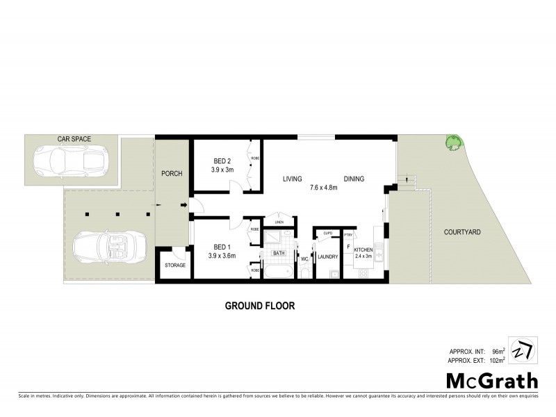 1/130 Shoalhaven Street, Kiama NSW 2533 Floorplan