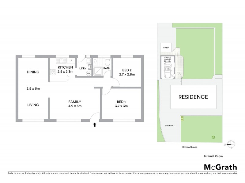 42 Hillview Circuit, Kiama NSW 2533 Floorplan