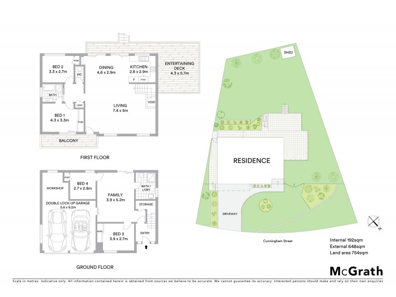 5 Cunningham Street, Kiama Downs NSW 2533 Floorplan