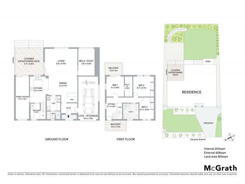 54 Kiarama Avenue, Kiama Downs NSW 2533 Floorplan
