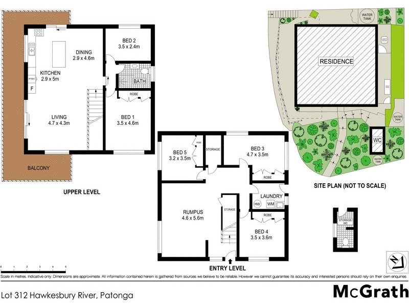 Lot 312 Hawkesbury River, Patonga NSW 2256 Floorplan