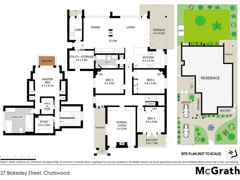 27 Blakesley Street, Chatswood NSW 2067 Floorplan