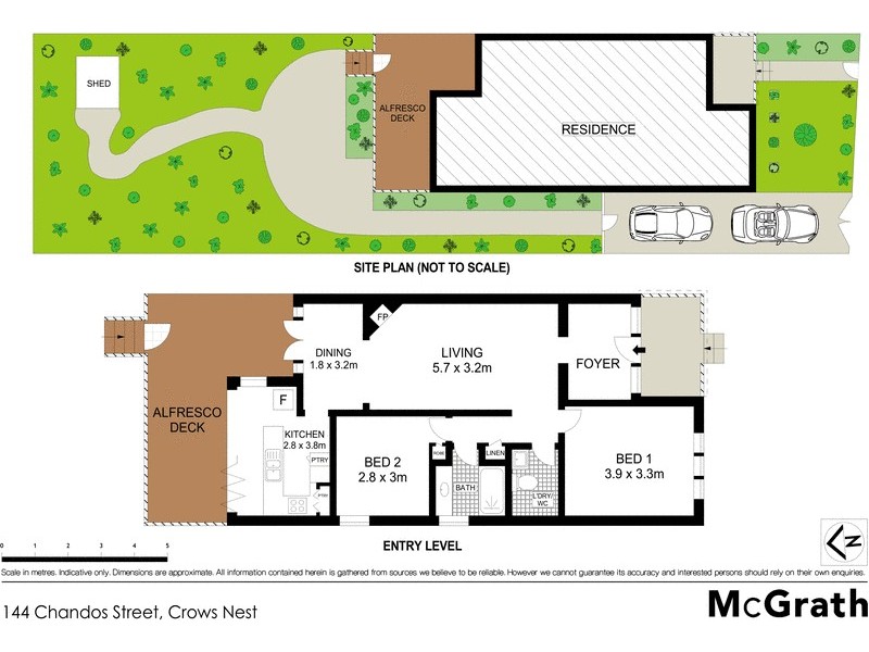144 Chandos Street, Crows Nest NSW 2065 Floorplan