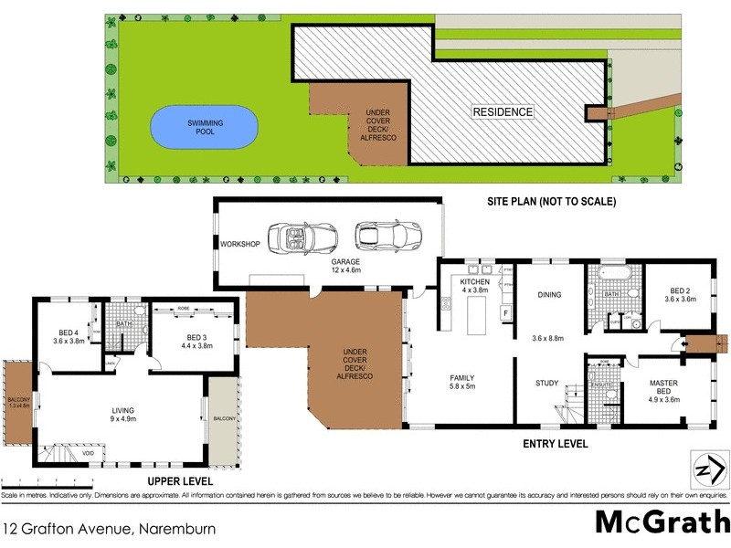 12 Grafton Avenue, Naremburn NSW 2065 Floorplan