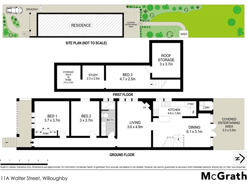 11A Walter Street, Willoughby NSW 2068 Floorplan