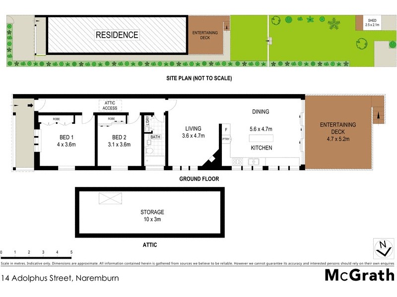 14 Adolphus Street, Naremburn NSW 2065 Floorplan
