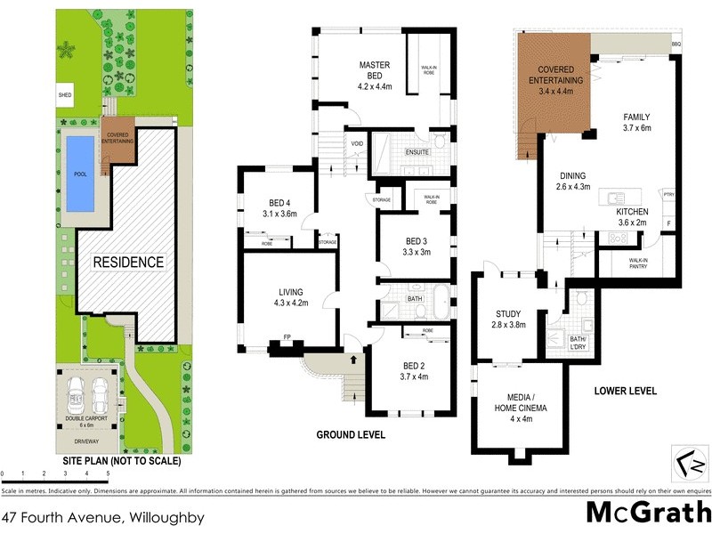 47 Fourth Avenue, Willoughby NSW 2068 Floorplan