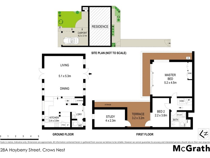 28A Hayberry Street, Crows Nest NSW 2065 Floorplan