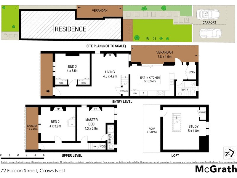 72 Falcon Street, Crows Nest NSW 2065 Floorplan