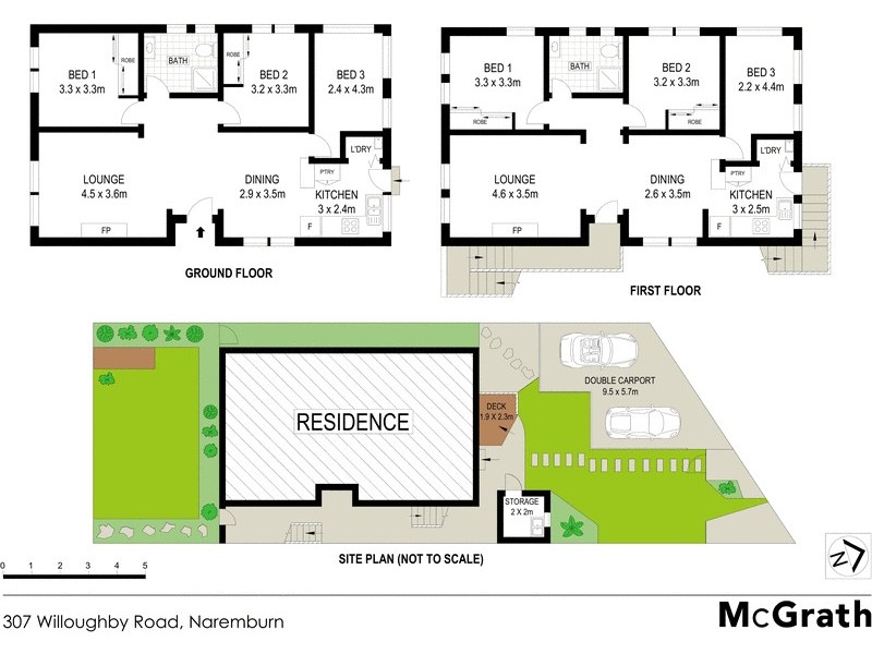 307 Willoughby Road, Naremburn NSW 2065 Floorplan