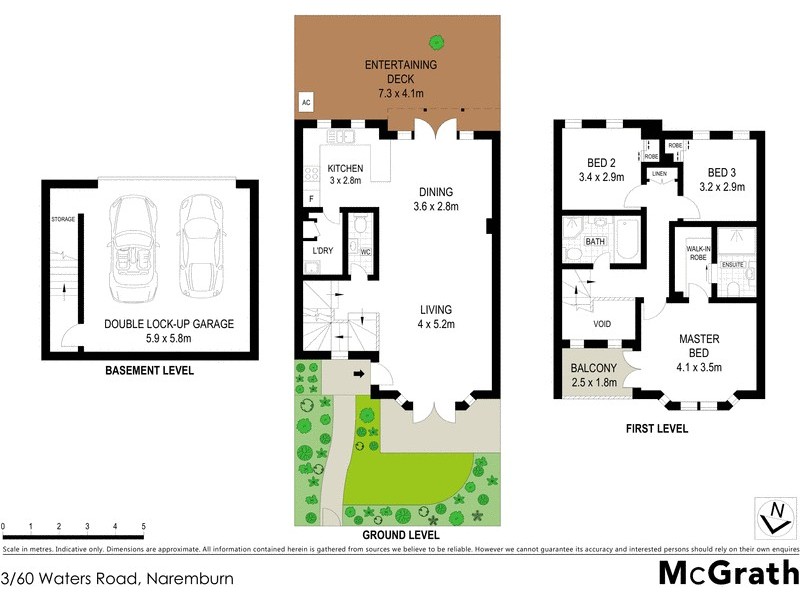 3/60 Waters Road, Naremburn NSW 2065 Floorplan