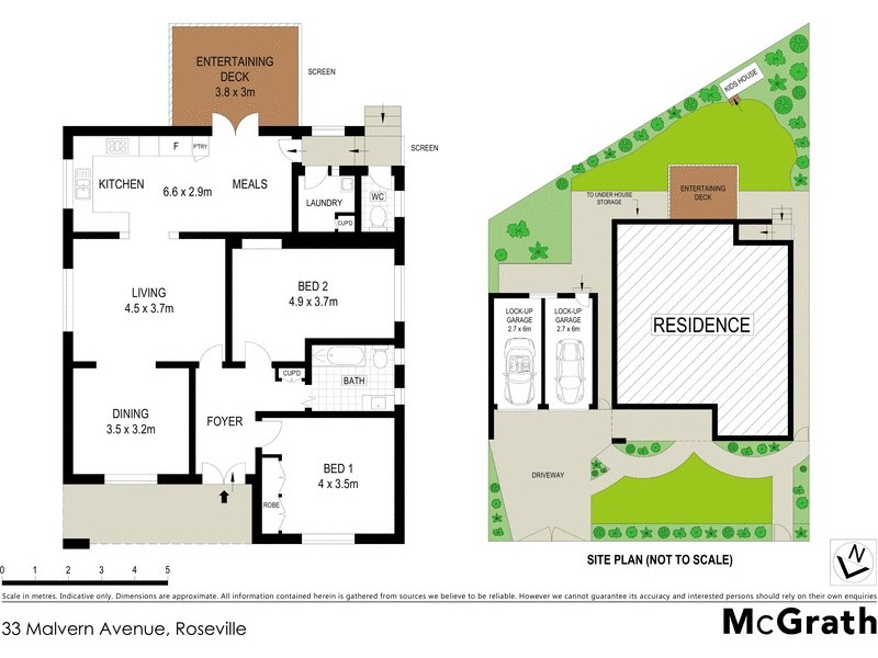 33 Malvern Avenue, Roseville NSW 2069 Floorplan