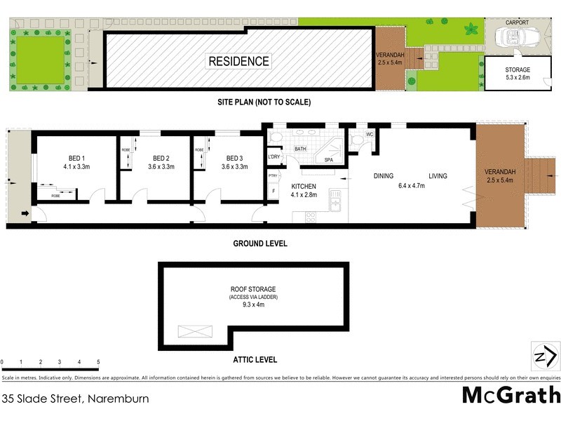 35 Slade Street, Naremburn NSW 2065 Floorplan
