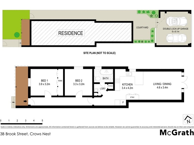 3B Brook Street, Crows Nest NSW 2065 Floorplan