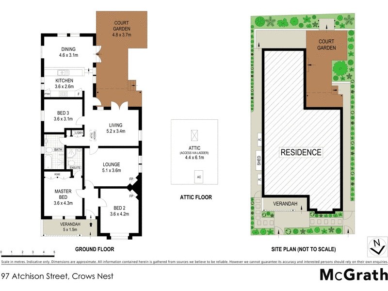 97 Atchison Street, Crows Nest NSW 2065 Floorplan