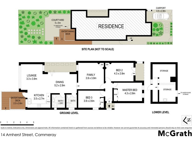 14 Amherst Street, Cammeray NSW 2062 Floorplan