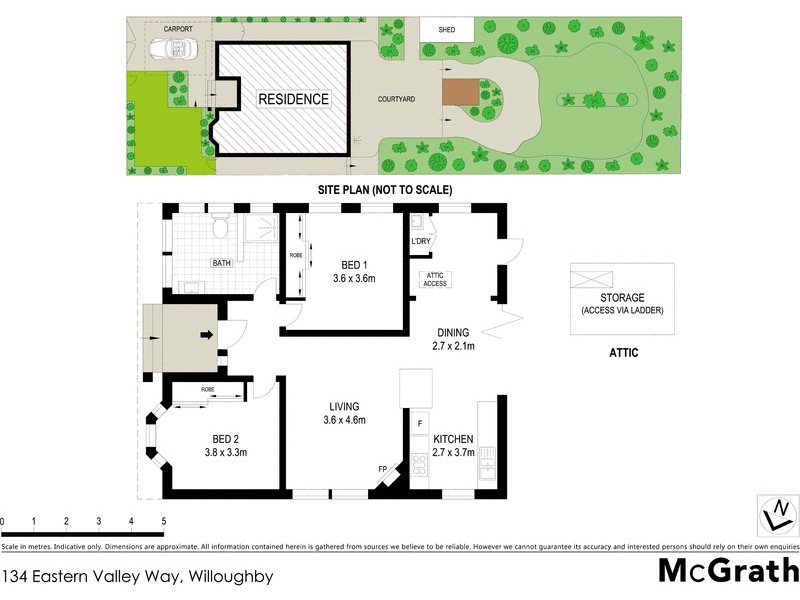 134 Eastern Valley Way, Willoughby NSW 2068 Floorplan