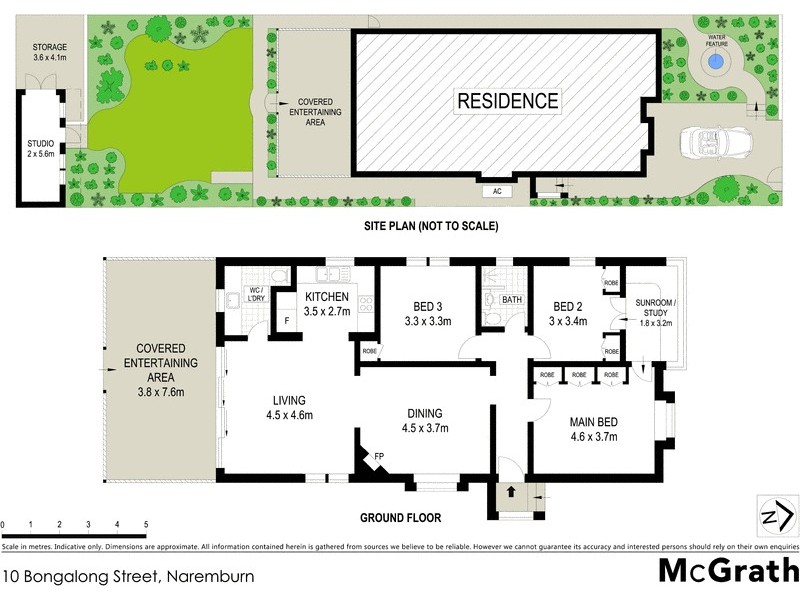 10 Bongalong Street, Naremburn NSW 2065 Floorplan