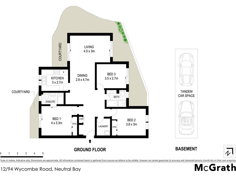 12/94 Wycombe Road, Neutral Bay NSW 2089 Floorplan