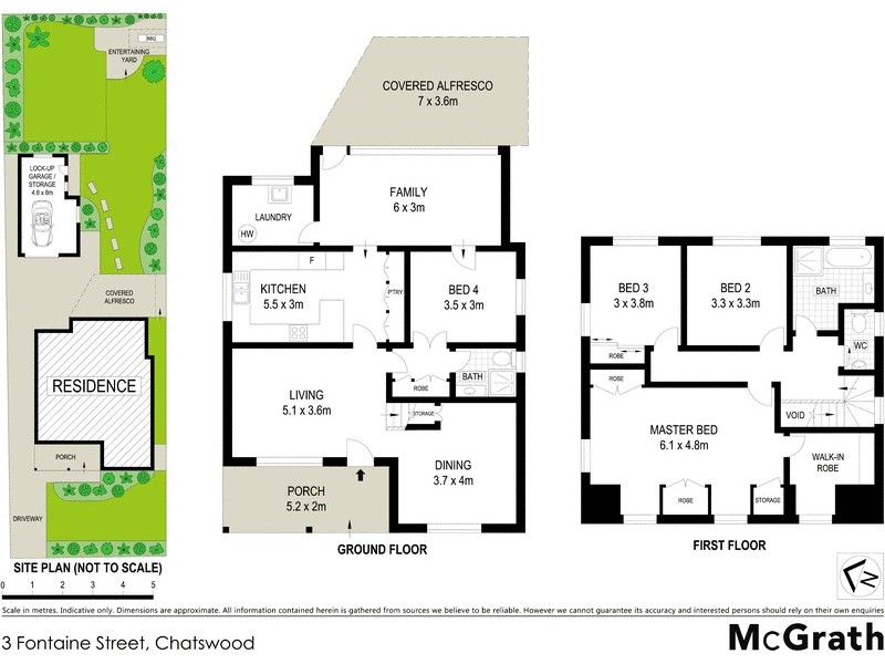3 Fontaine Street, Chatswood NSW 2067 Floorplan