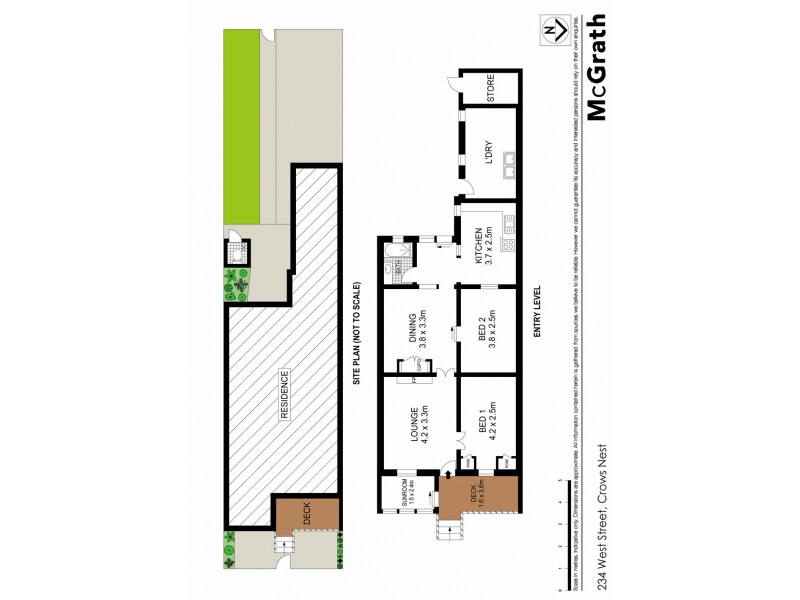234 West Street, Crows Nest NSW 2065 Floorplan