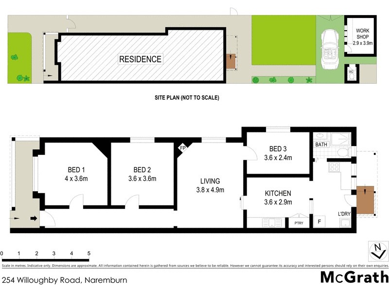 254 Willoughby Road, Naremburn NSW 2065 Floorplan