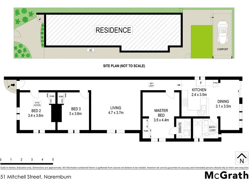 51 Mitchell Street, Naremburn NSW 2065 Floorplan