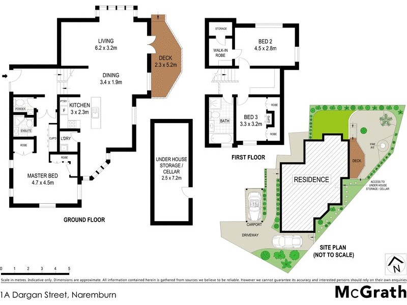 1A Dargan Street, Naremburn NSW 2065 Floorplan