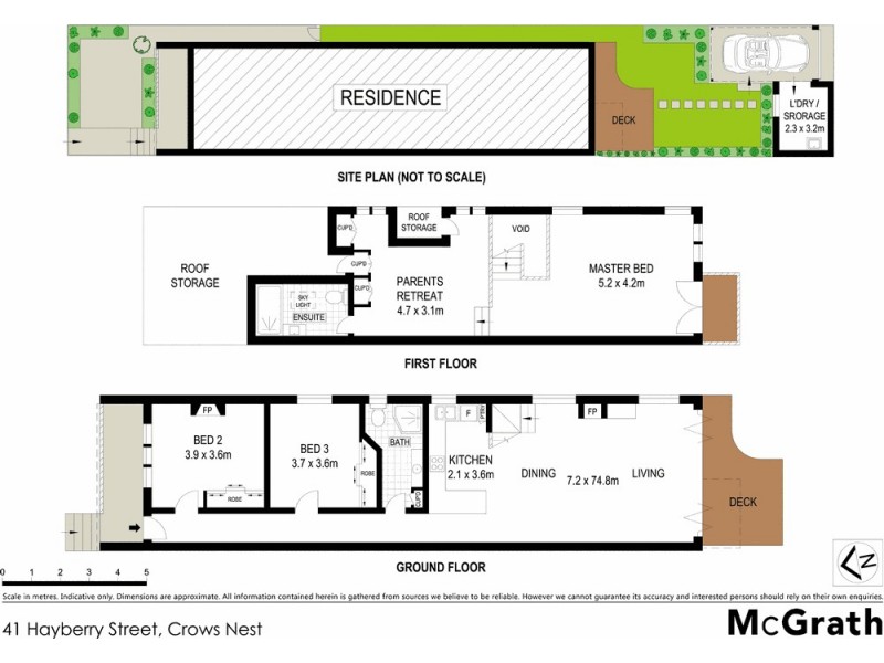 41 Hayberry Street, Crows Nest NSW 2065 Floorplan