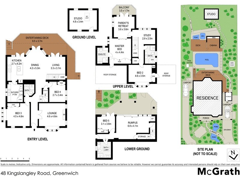48 Kingslangley Road, Greenwich NSW 2065 Floorplan