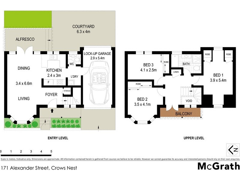 171 Alexander Street, Crows Nest NSW 2065 Floorplan