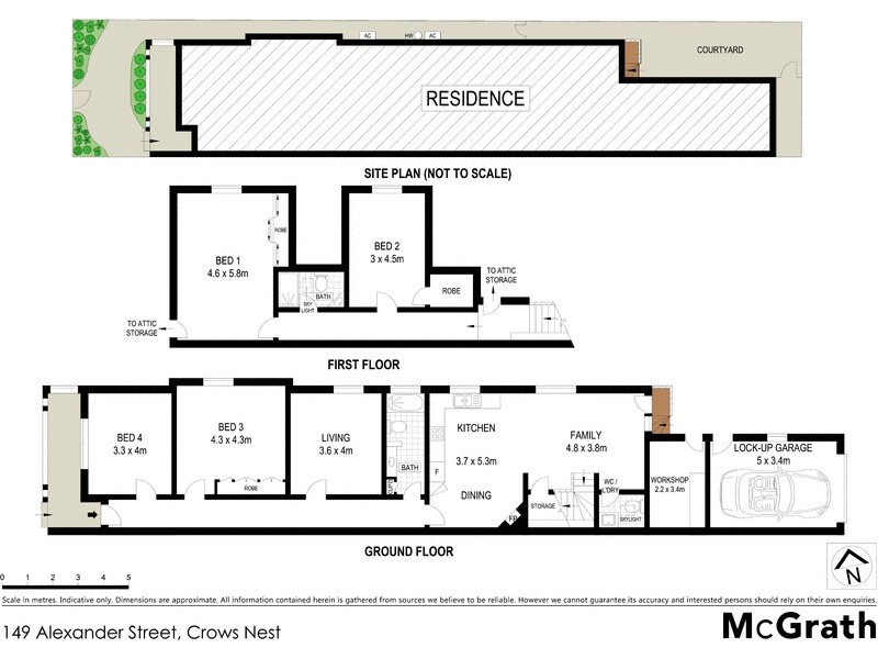 149 Alexander Street, Crows Nest NSW 2065 Floorplan