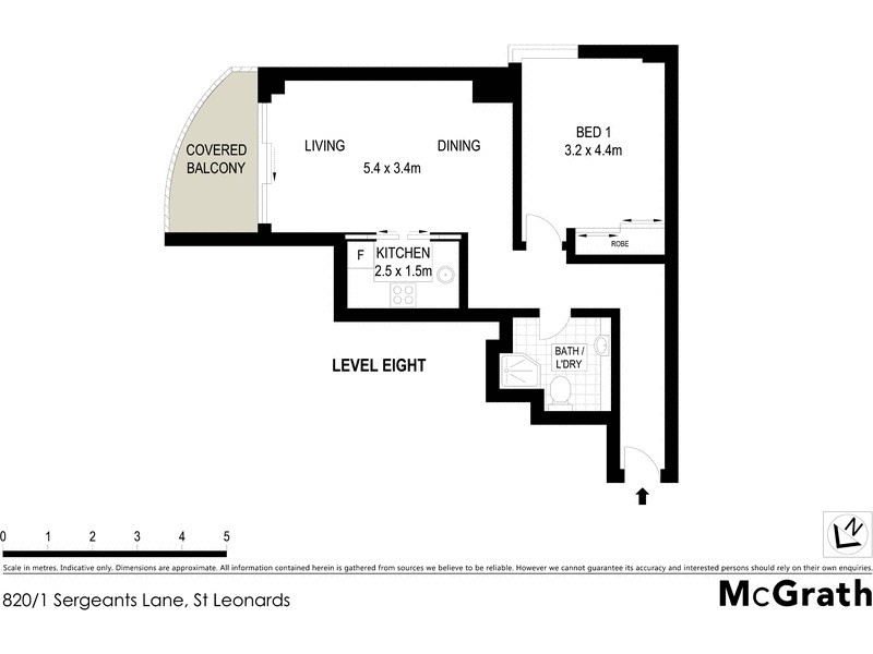 820/1 Sergeants Lane, St Leonards NSW 2065 Floorplan
