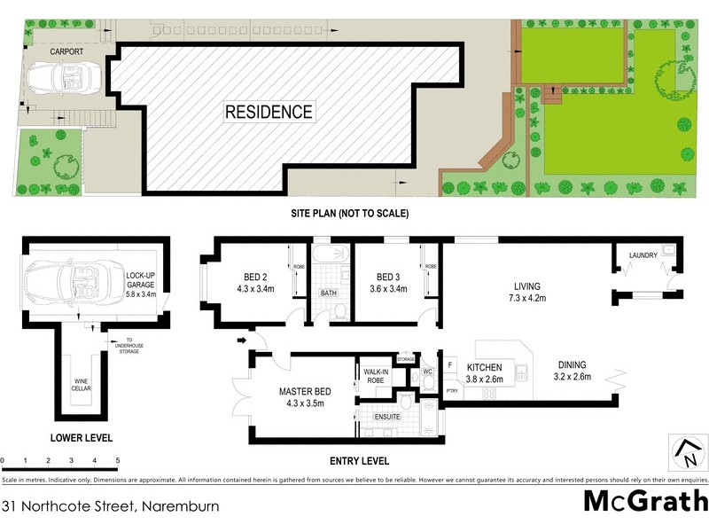 31 Northcote Street, Naremburn NSW 2065 Floorplan