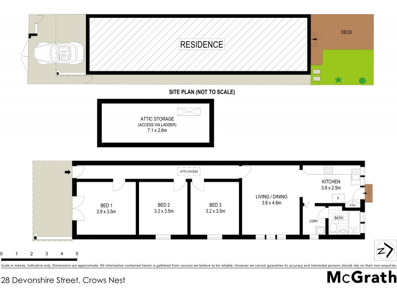 28 Devonshire Street, Crows Nest NSW 2065 Floorplan