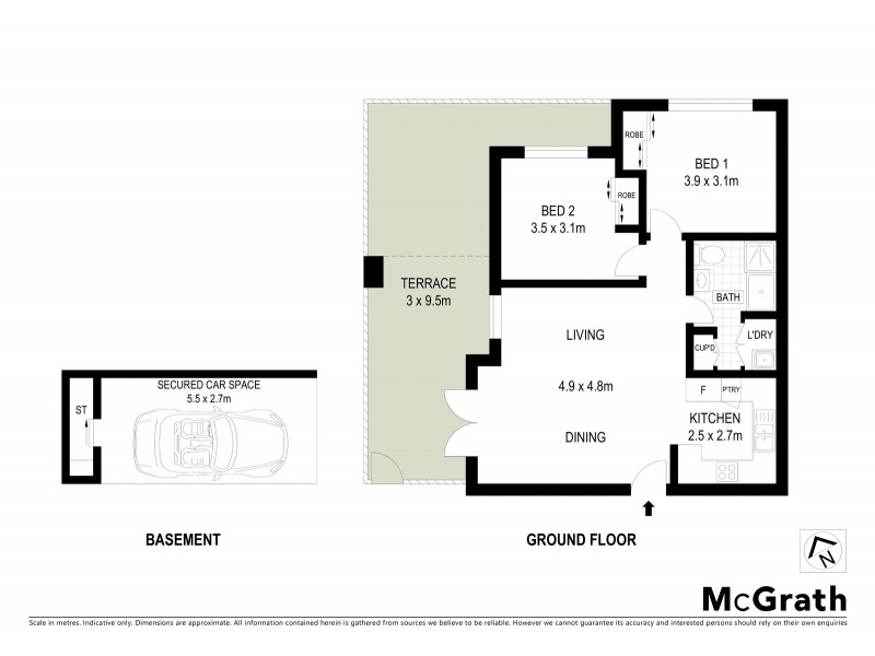 1/207 Willoughby Road, Naremburn NSW 2065 Floorplan